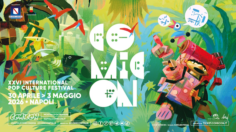 Comicon di Napoli 2026