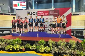 Coppa del Mondo su pista oro del Team Sprint