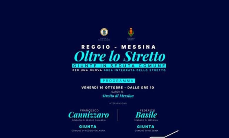 Area integrata dello Stretto seduta