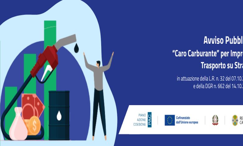 Caro Carburante sostegno imprese calabresi